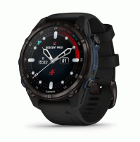 Descent Mk3i –43 mm -Carbon grey DLC titanium with black silicone band - 010-02753-11 - Garmin